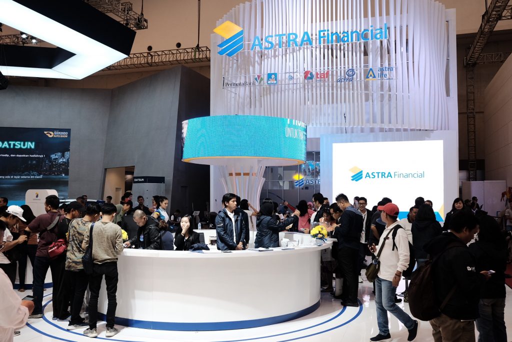 Booth terbaik Astra Financial di GIIAS 2018