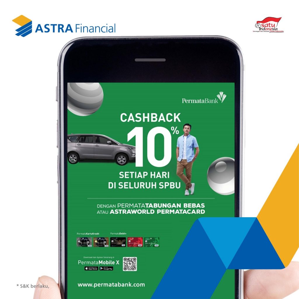 Cashback 10% PermataBank